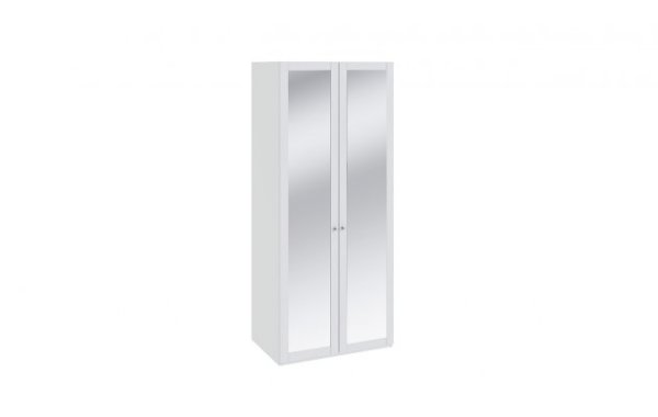 Шкаф для одежды с 2-мя зеркальными дверями Ривьера СМ 241.07.102 (Трия)